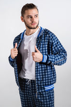 Load image into Gallery viewer, Checked Colin Farrell Coach Tracksuit - Plaid Tracksuits TheGentlemen™