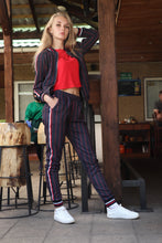 Load image into Gallery viewer, Women's Tracksuit Set in Violet