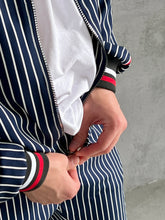 Load image into Gallery viewer, Pinstripe Tracksuit Two Piece Tracksuit Set for Men TheGentlemen™