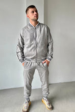 Load image into Gallery viewer, Plaid Light Brown Colin Farrell Coach Tracksuit