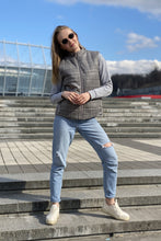 Load image into Gallery viewer, Vest demi-season, unisex, color Gray