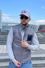 Load image into Gallery viewer, Vest demi-season, unisex, color Grey