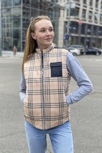 Load image into Gallery viewer, Vest demi-season, unisex, color Brown