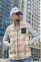 Load image into Gallery viewer, Vest demi-season, unisex, color Brown