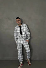 Load image into Gallery viewer, Checked Tracksuits for Men