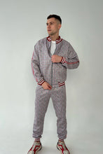 Load image into Gallery viewer, Grey Checkered Colin Farrell Coach Tracksuit TheGentlemen™