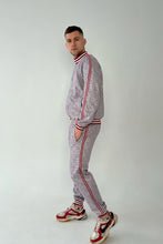 Load image into Gallery viewer, Grey Checkered Colin Farrell Coach Tracksuit TheGentlemen™