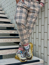 Load image into Gallery viewer, Beige Tartan Tracksuit Men's TheGentlemen™