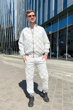 Load image into Gallery viewer, Premium White Men&#39;s Tracksuit
