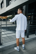 Load image into Gallery viewer, Men&#39;s Linen Summer Set in White
