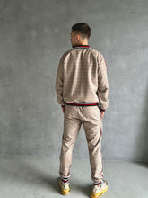 Load image into Gallery viewer, Two Piece Tracksuit Set - Plaid Casual Tracksuits TheGentlemen™
