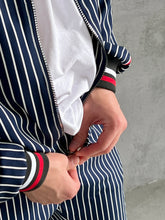 Load image into Gallery viewer, Pinstripe Tracksuit Two Piece Tracksuit Set for Men TheGentlemen™
