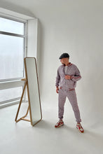 Load image into Gallery viewer, Grey Checkered Colin Farrell Coach Tracksuit TheGentlemen™
